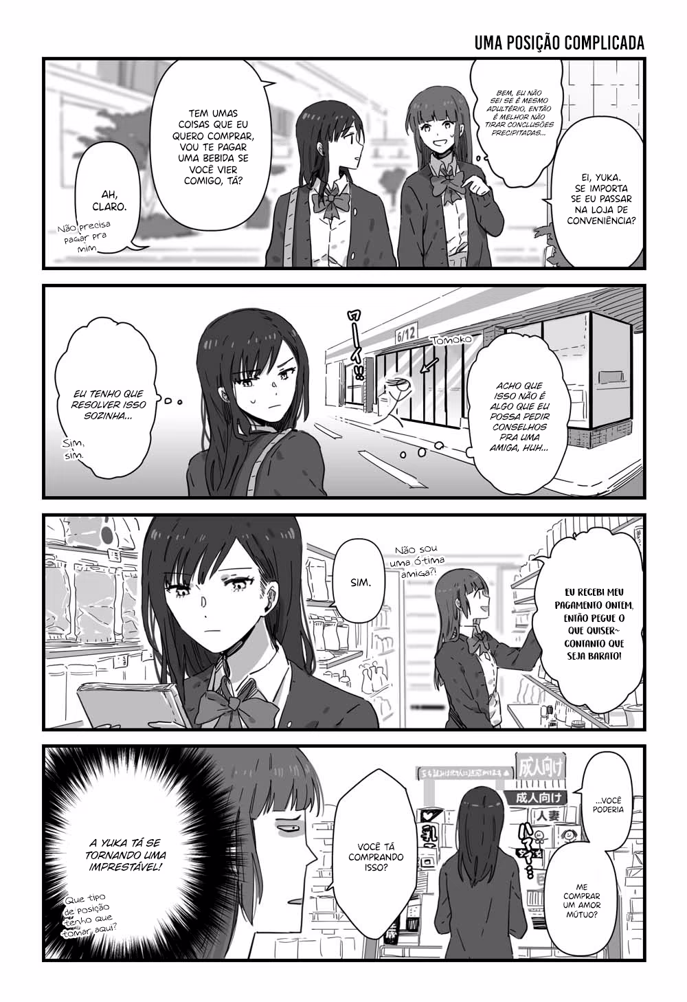JK-chan to Dansei Dōkyūsei no Okan, capítulo 4, página 4