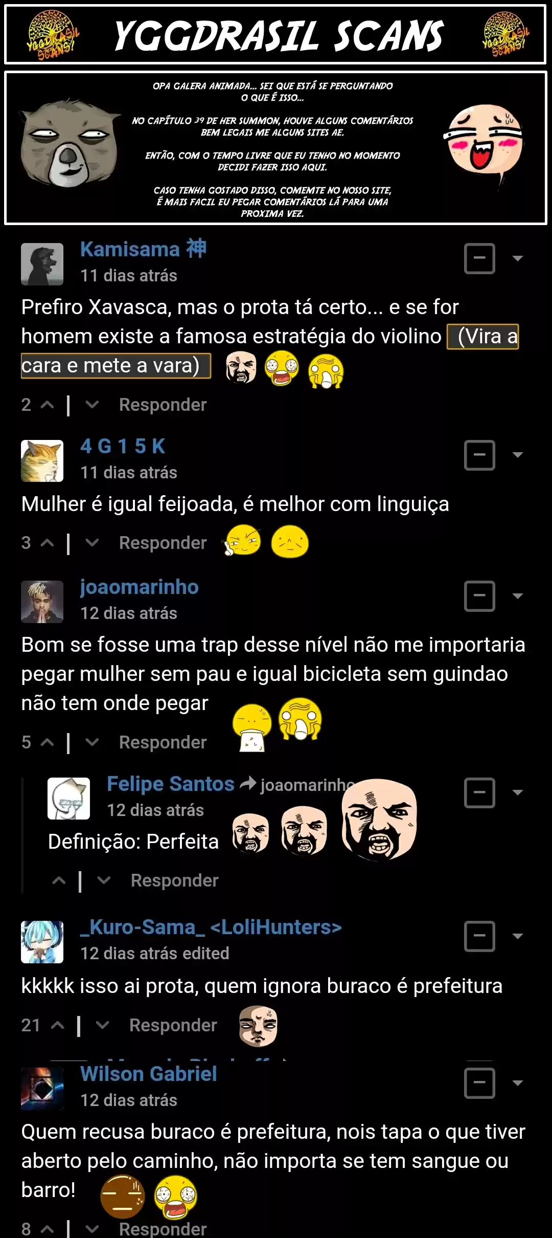Aquela que Invoca, capítulo 40, página 2