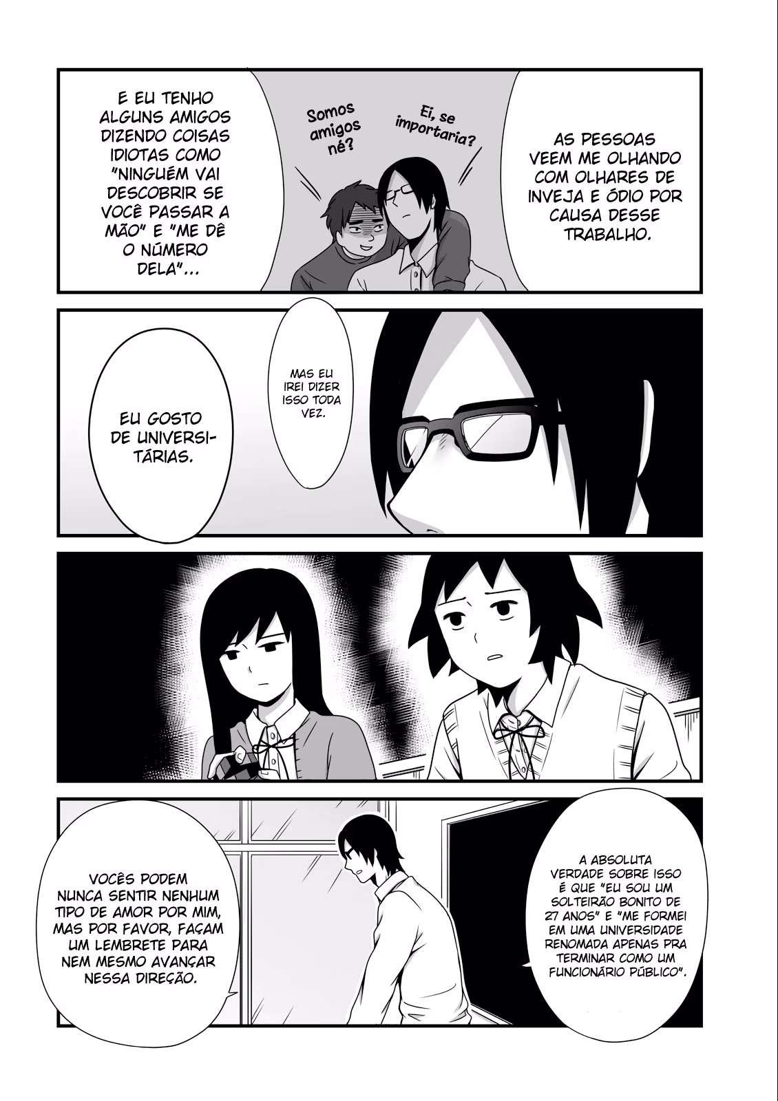 Joshikousei no Mudazukai, capítulo 7, página 3