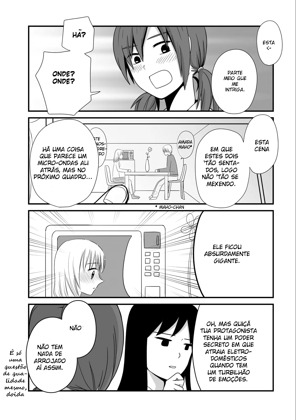 Joshikousei no Mudazukai, capítulo 11, página 3