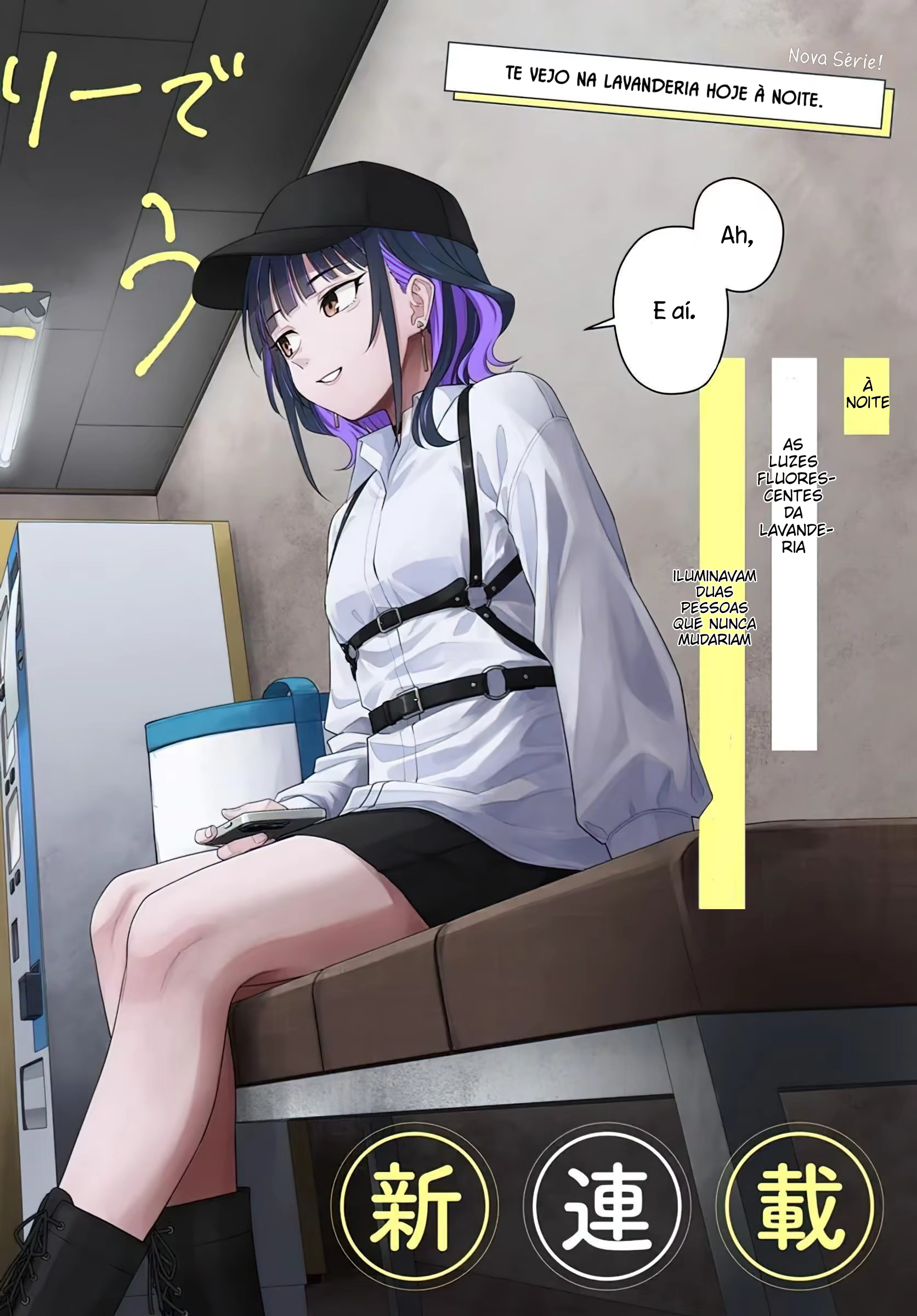 Kon'ya Coin Laundry de Aimashou, capítulo 1, página 3