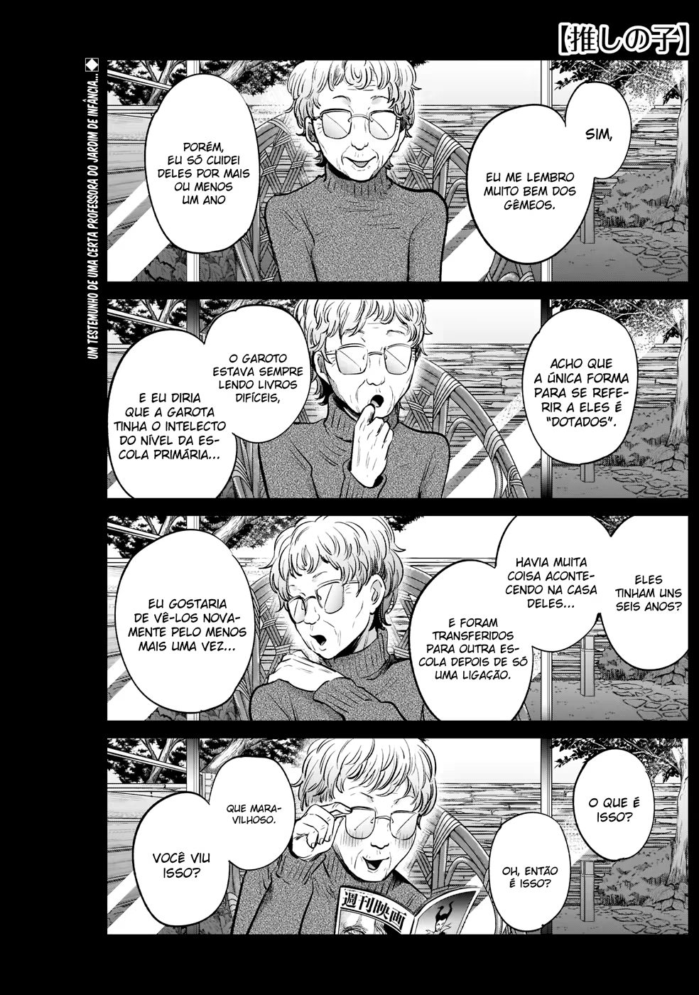 【Oshi no Ko】, capítulo 7, página 2