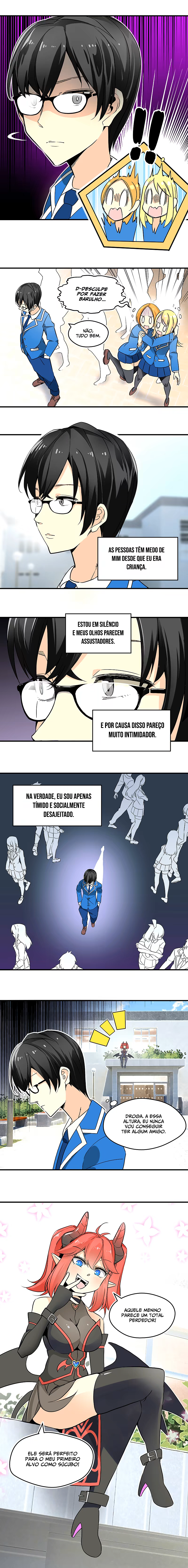 My Succubus Girlfriend (Second Version), capítulo 1, página 3