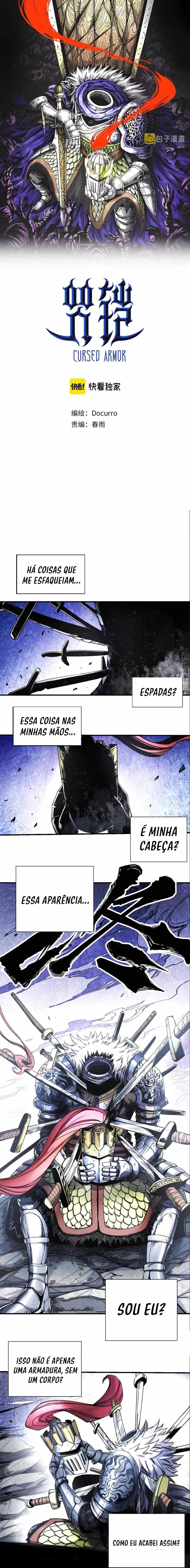 The Story of a Cursed Armor, capítulo 1, página 2