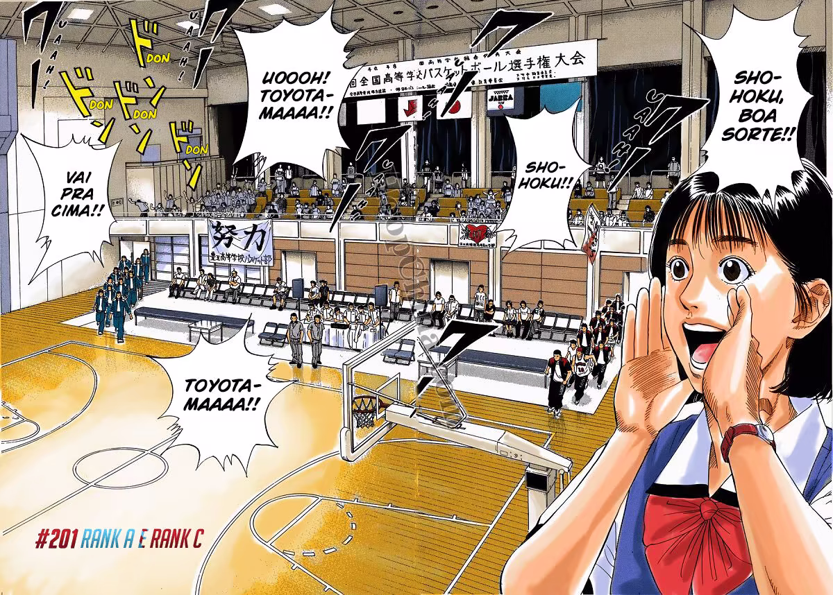 Slam Dunk! (Fan Colored), capítulo 201, página 3