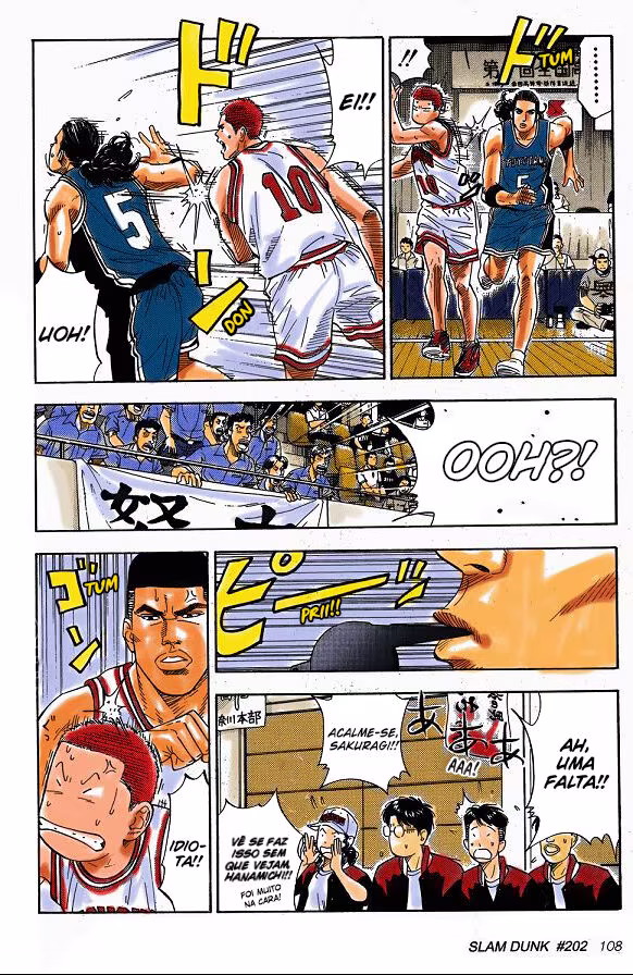 Slam Dunk! (Fan Colored), capítulo 202, página 4
