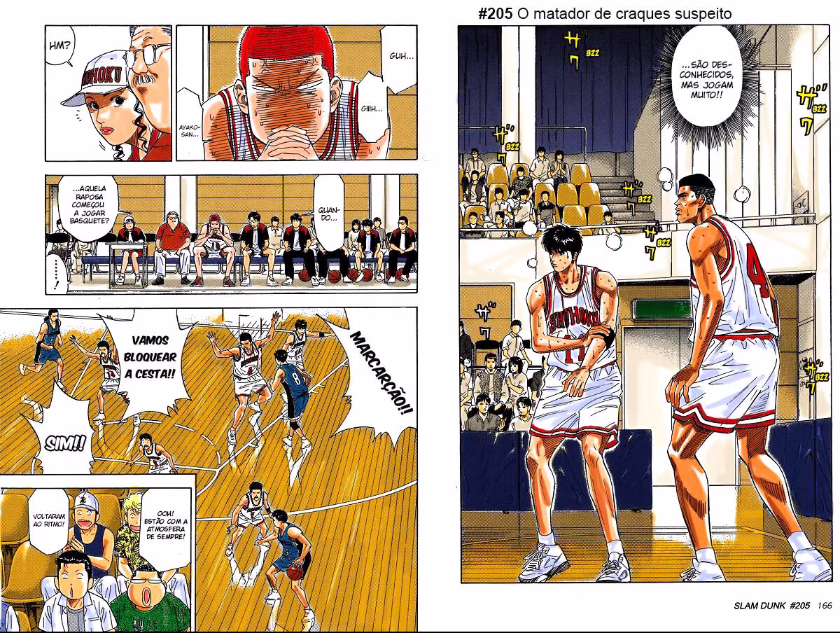 Slam Dunk! (Fan Colored), capítulo 205, página 4