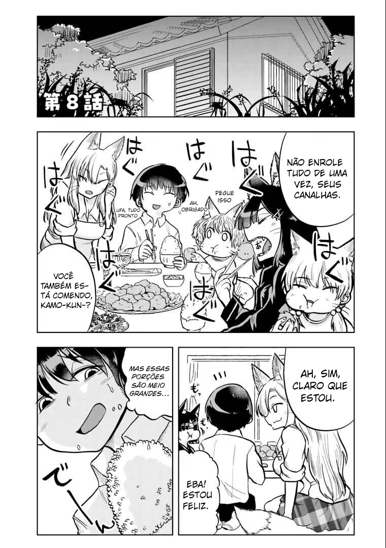 Okitsune Gal Katabami-san, capítulo 8, página 2