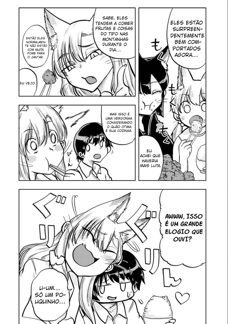 Okitsune Gal Katabami-san, capítulo 8, página 3