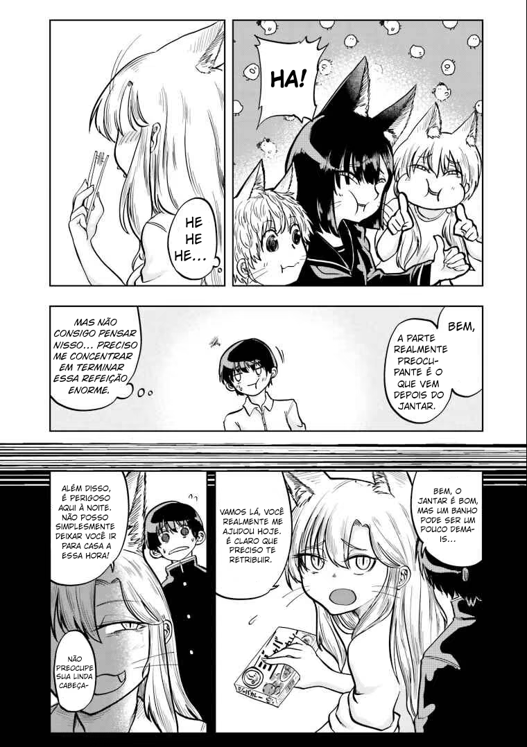 Okitsune Gal Katabami-san, capítulo 8, página 4