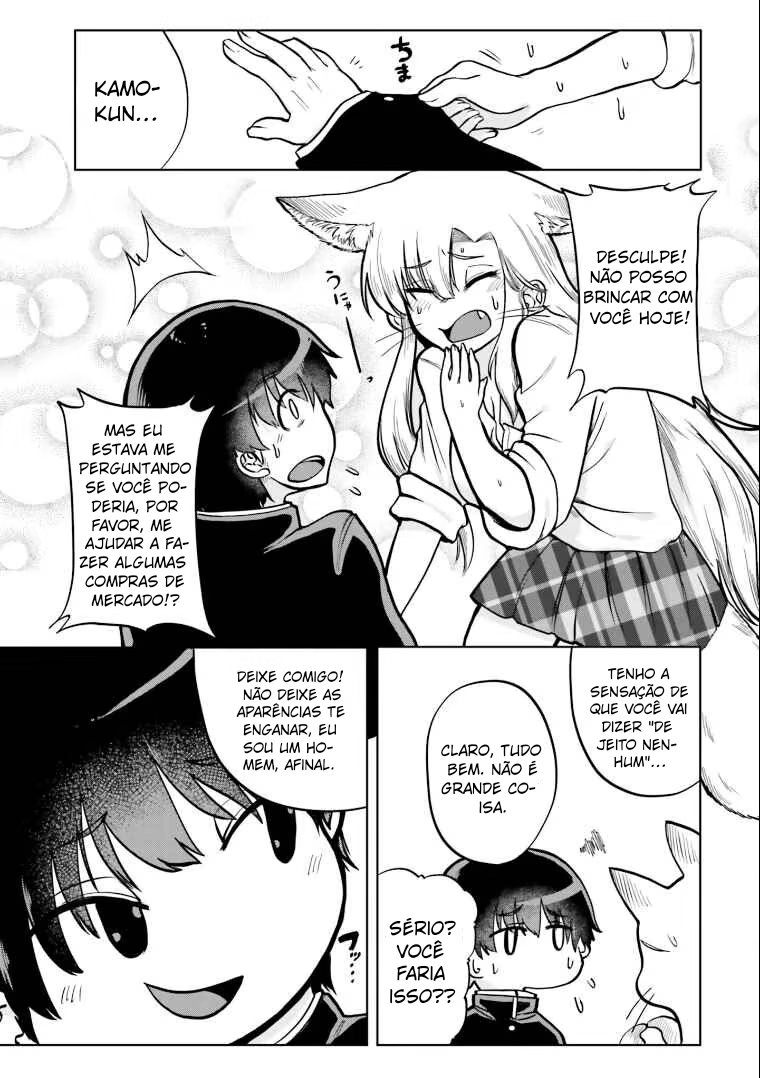 Okitsune Gal Katabami-san, capítulo 7, página 4