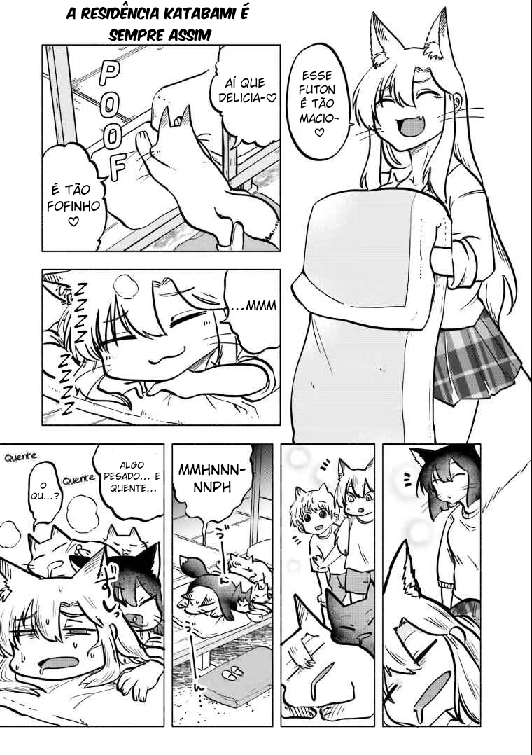 Okitsune Gal Katabami-san, capítulo 8.5, página 4