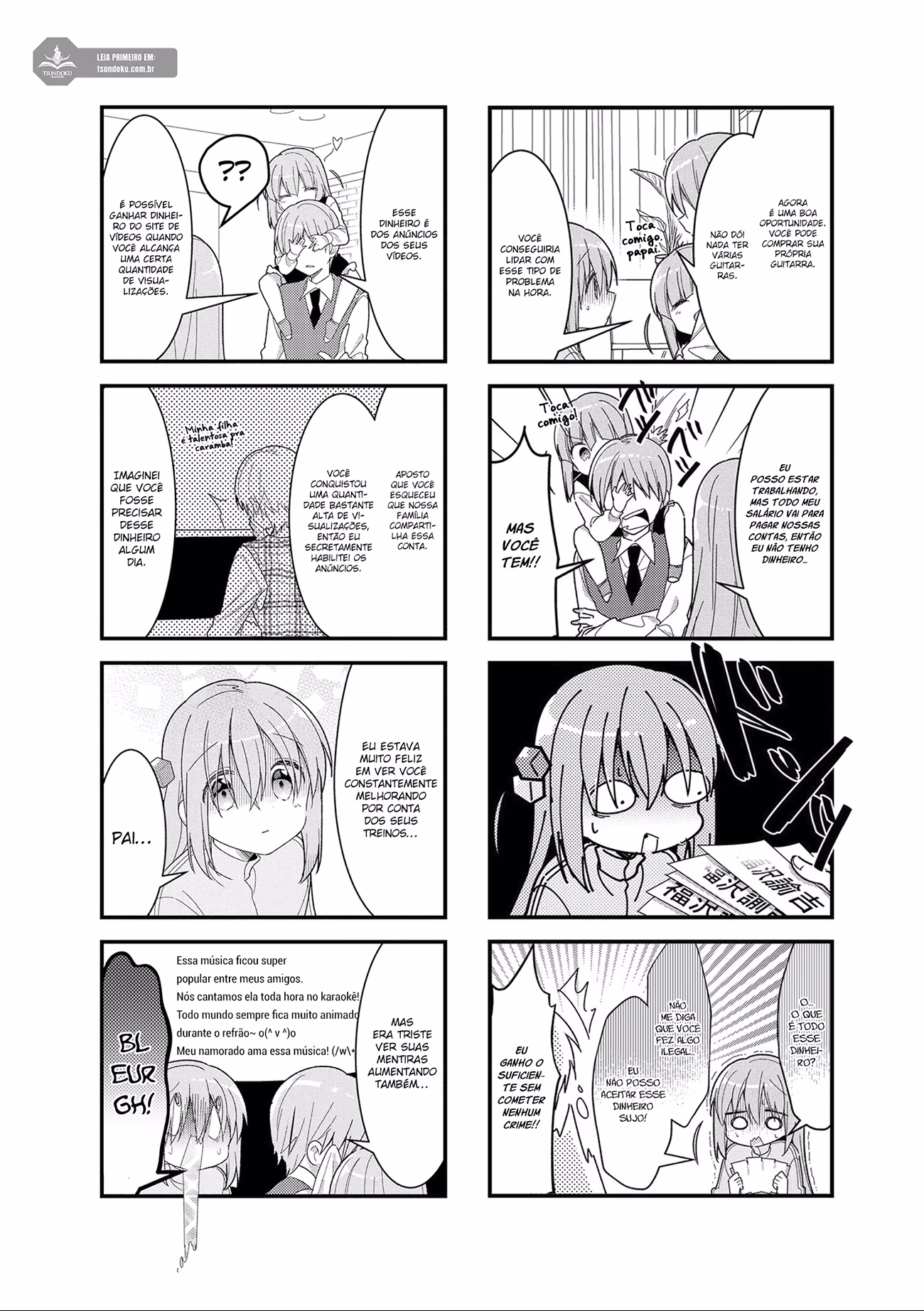 Bocchi the Rock!, capítulo 21, página 4