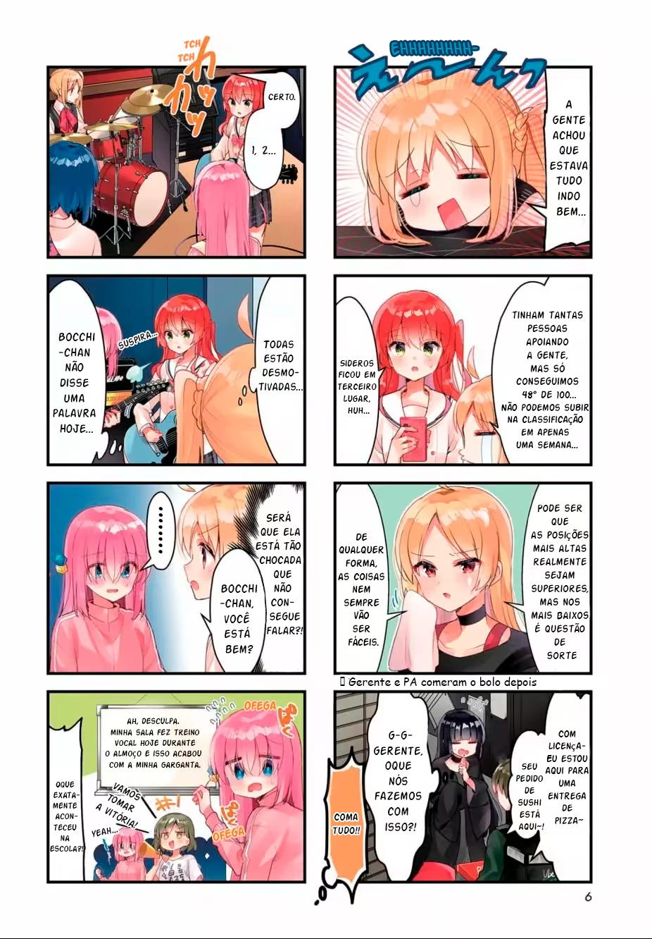 Bocchi the Rock!, capítulo 40, página 4