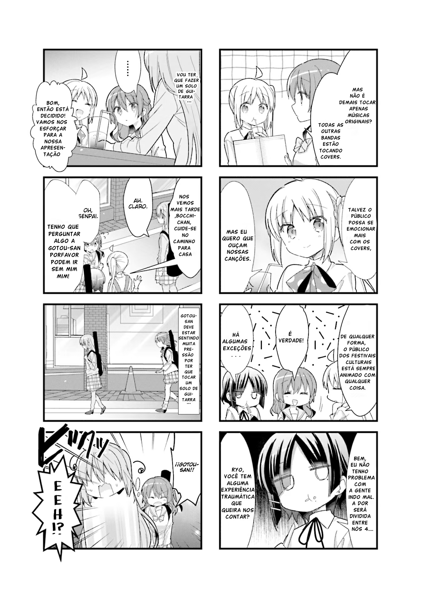 Bocchi the Rock!, capítulo 18, página 3