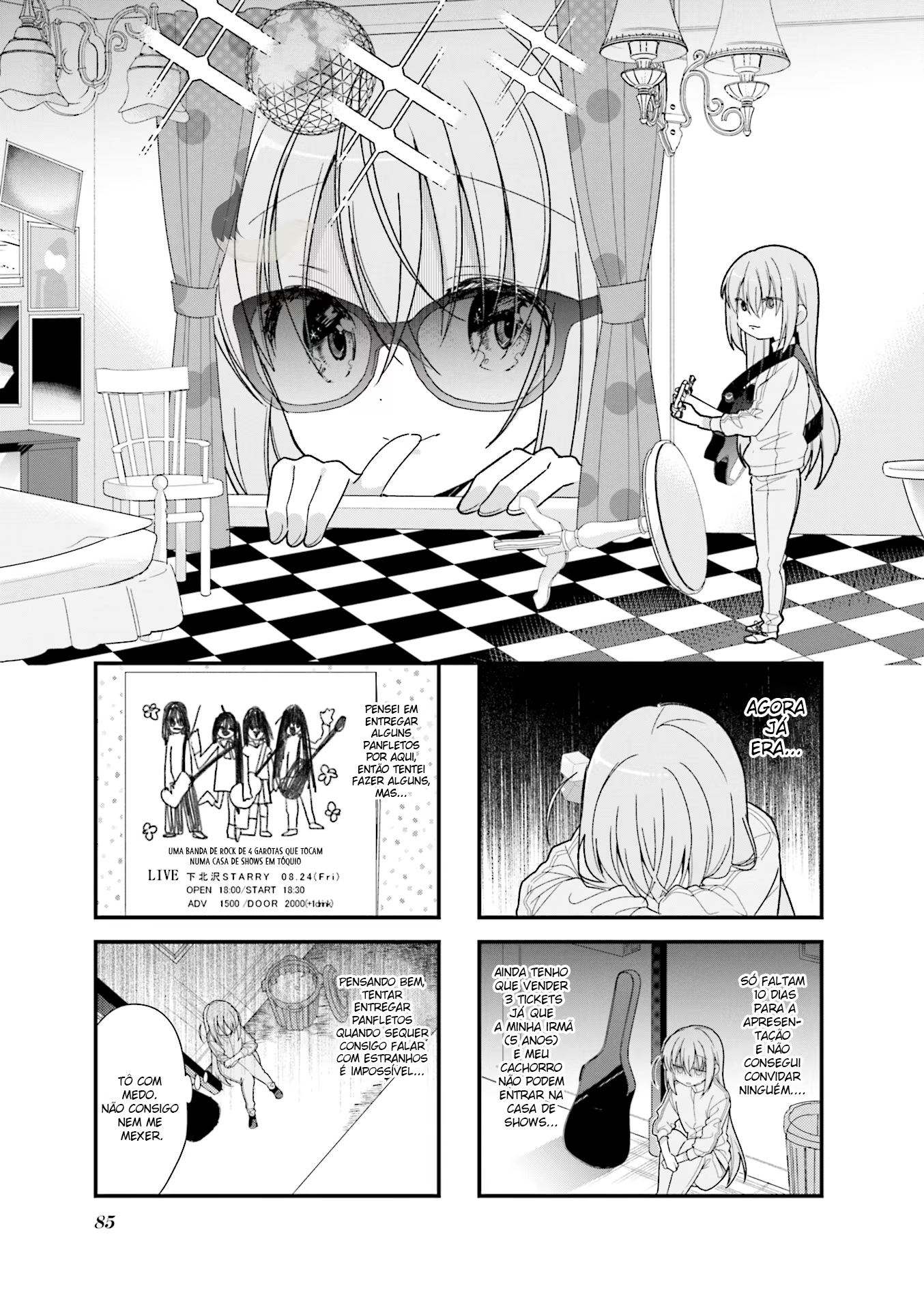 Bocchi the Rock!, capítulo 5, página 3