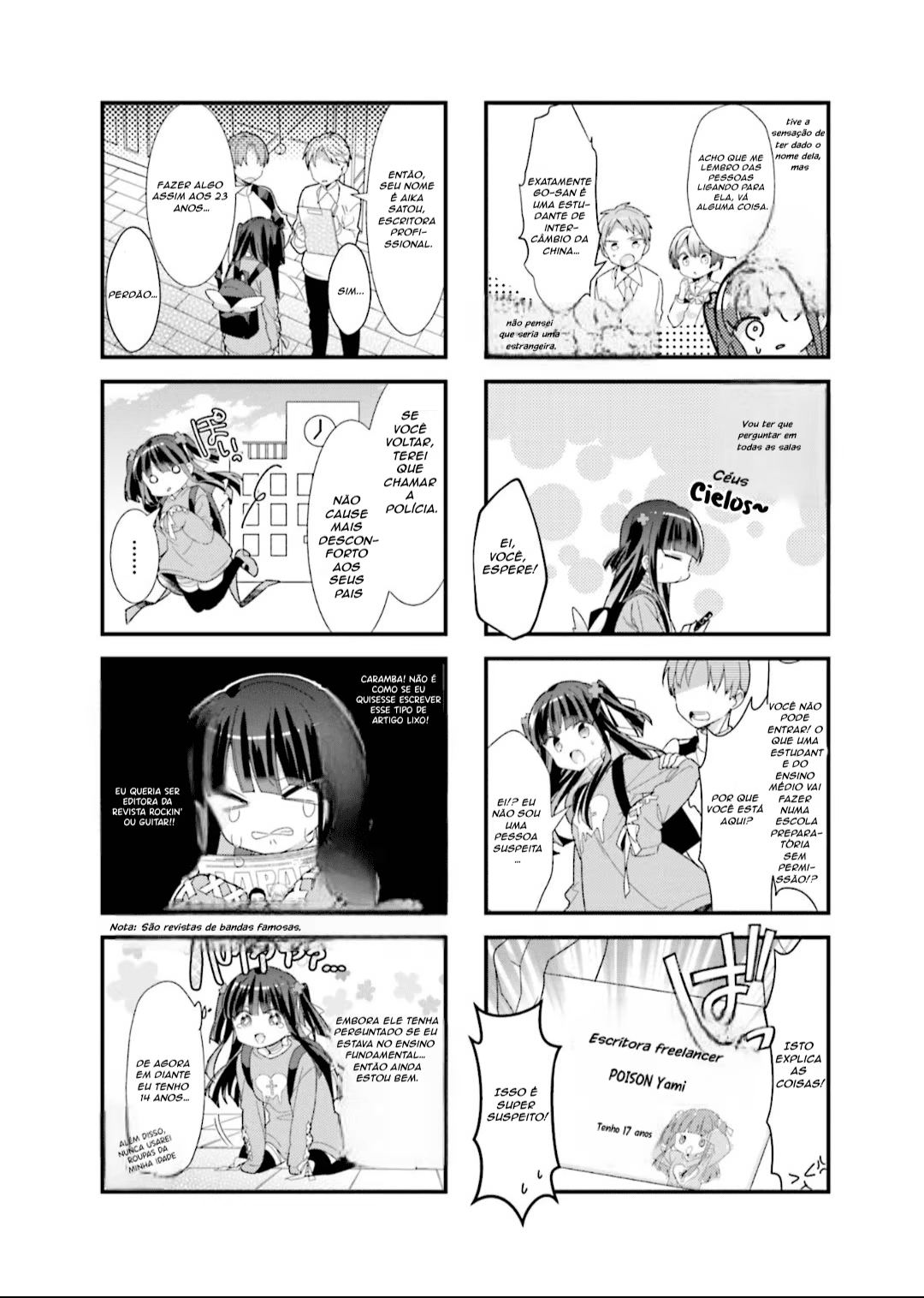 Bocchi the Rock!, capítulo 23, página 3
