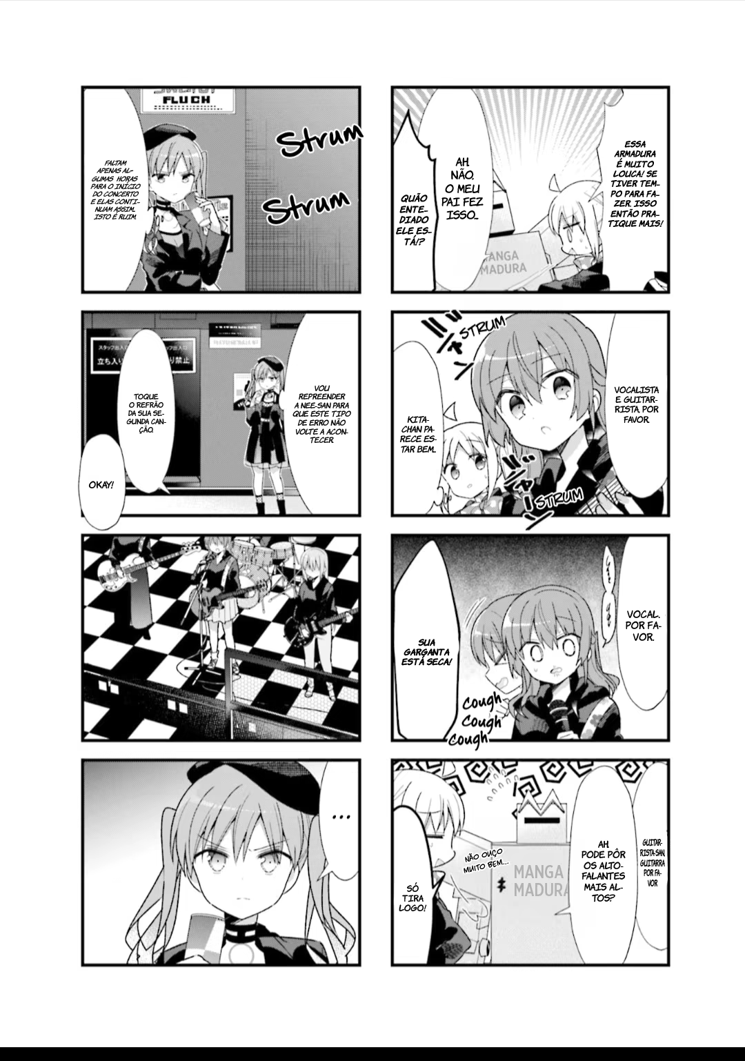 Bocchi the Rock!, capítulo 28, página 3