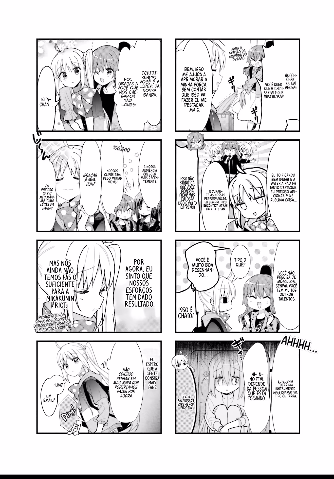 Bocchi the Rock!, capítulo 36, página 4