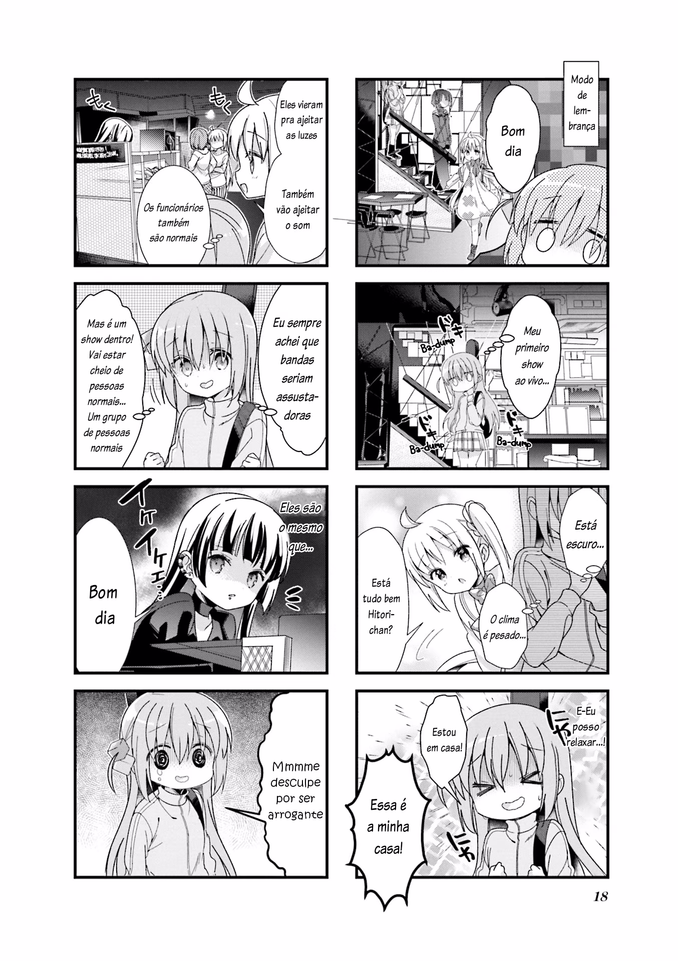 Bocchi the Rock!, capítulo 2, página 3