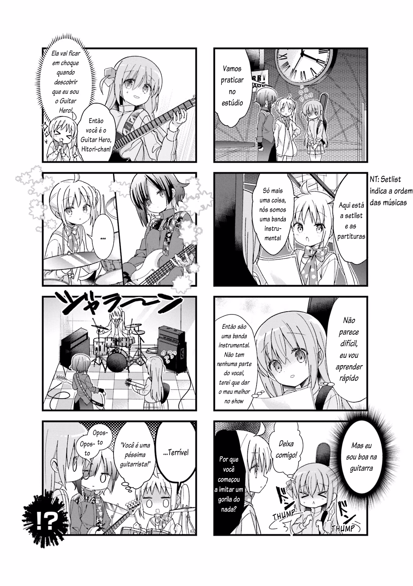 Bocchi the Rock!, capítulo 2, página 4