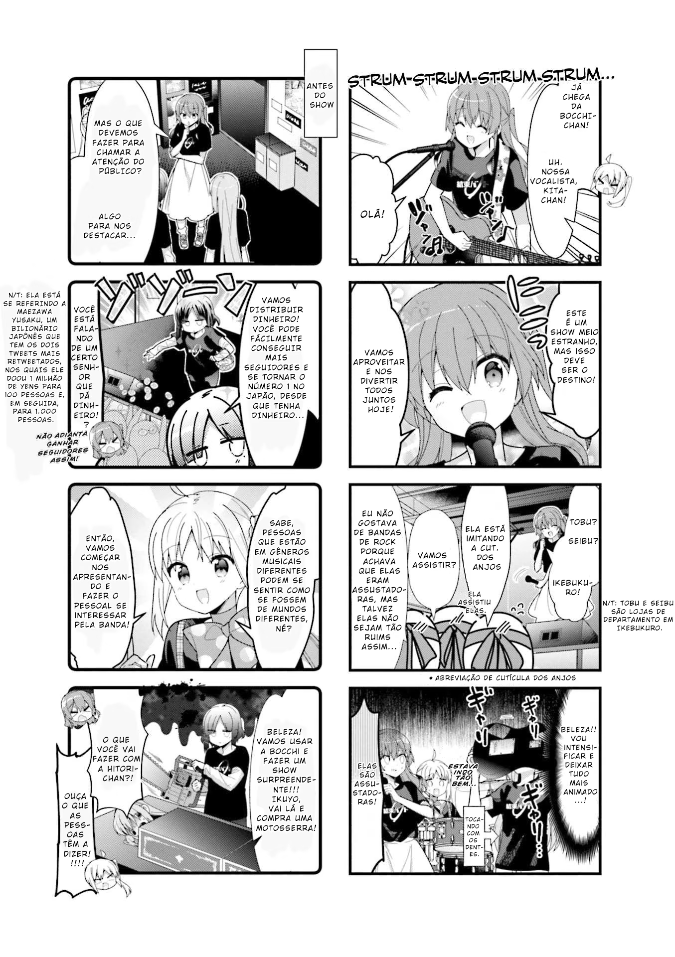 Bocchi the Rock!, capítulo 37, página 3