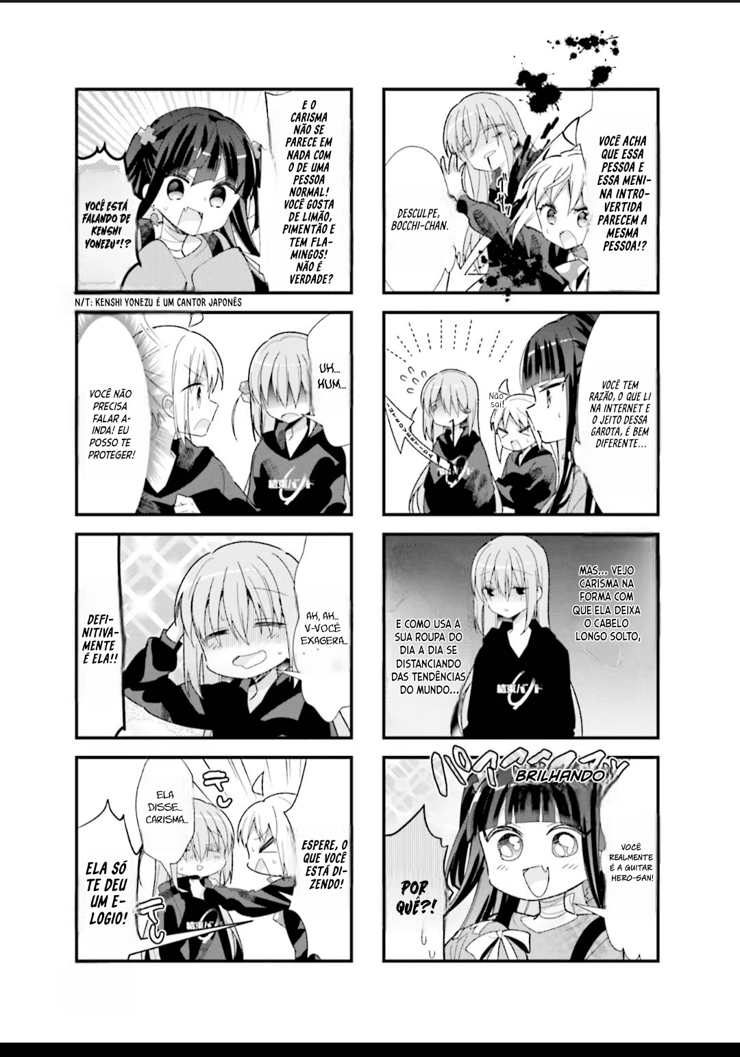 Bocchi the Rock!, capítulo 24, página 3