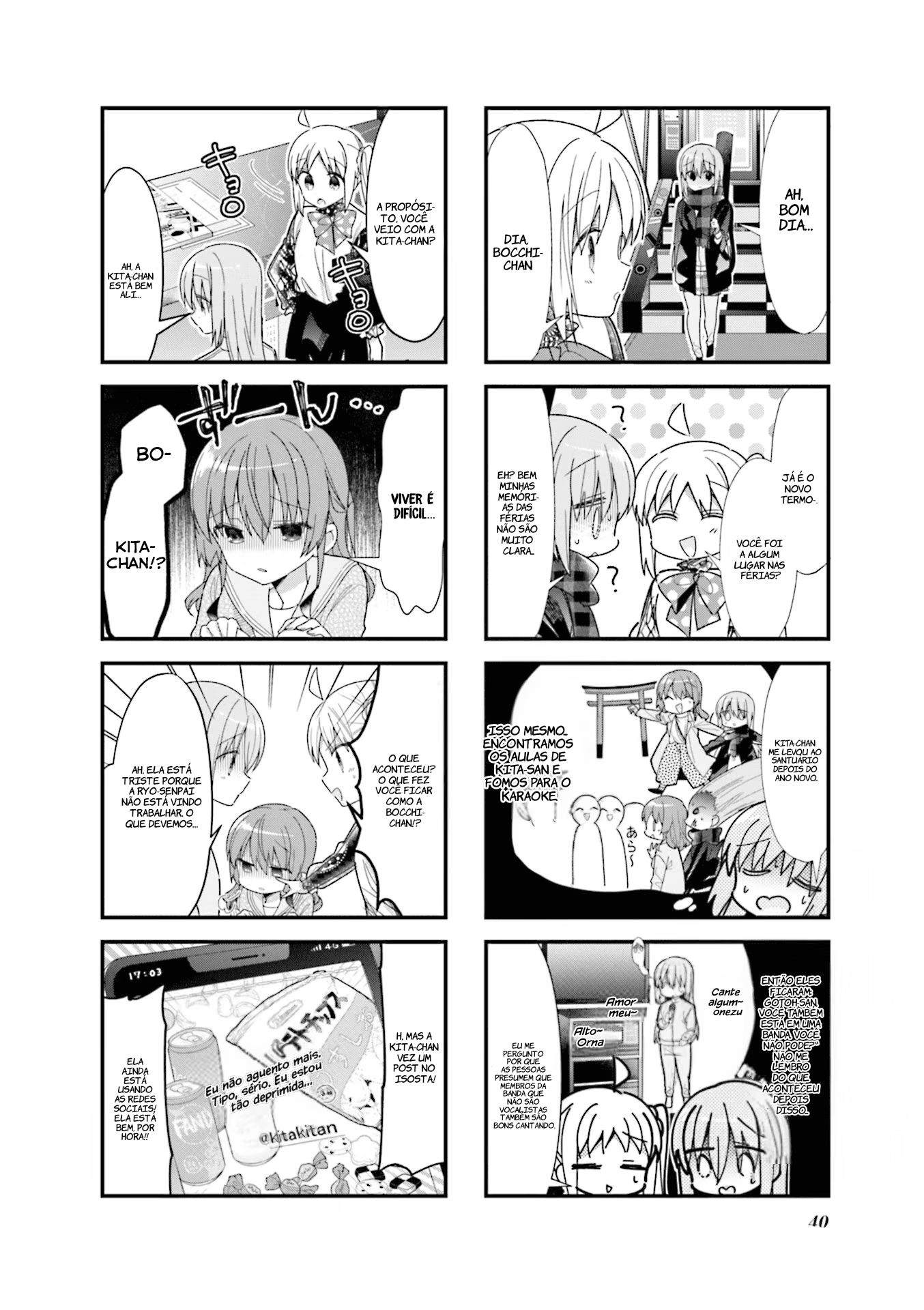 Bocchi the Rock!, capítulo 30, página 3