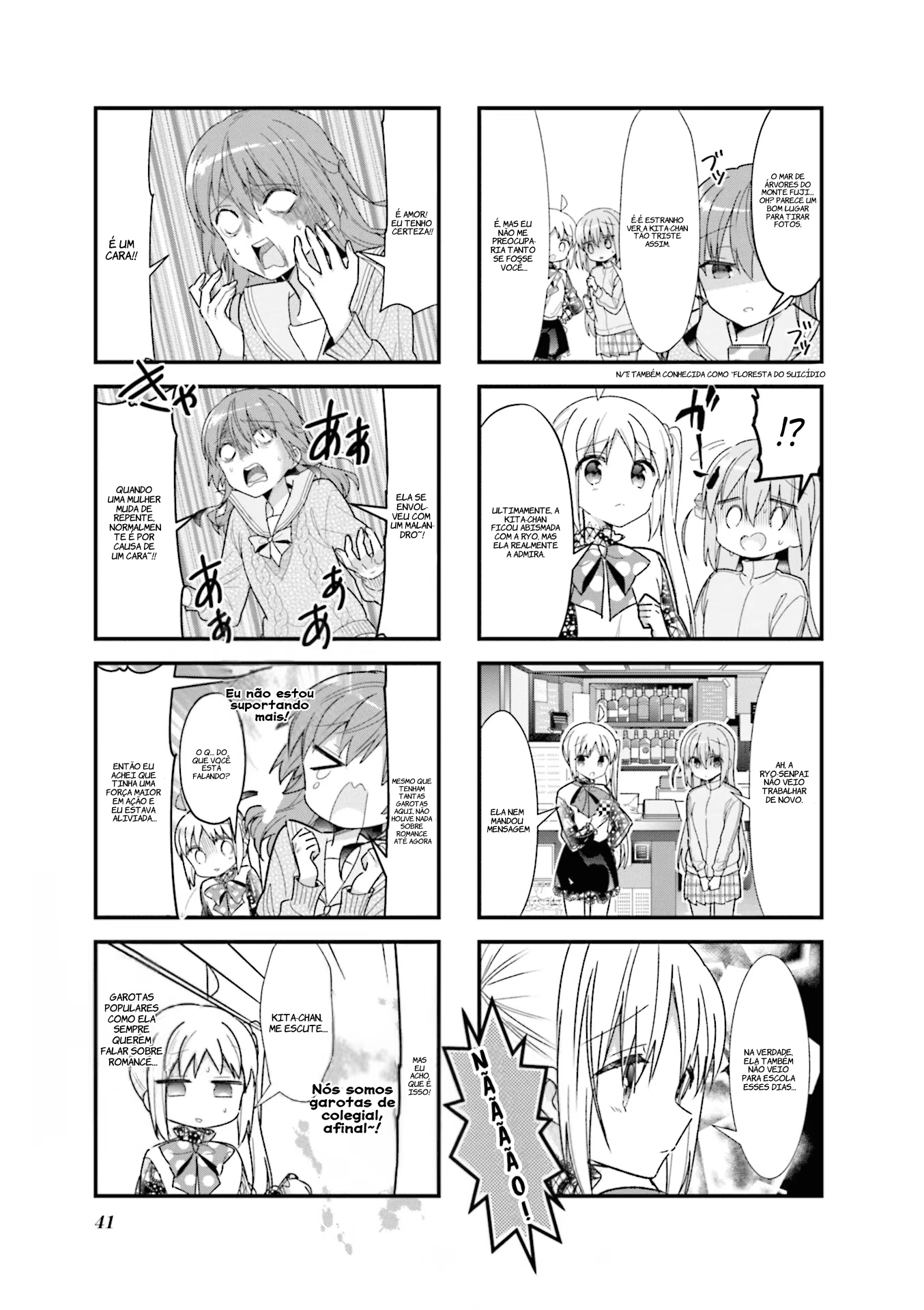 Bocchi the Rock!, capítulo 30, página 4