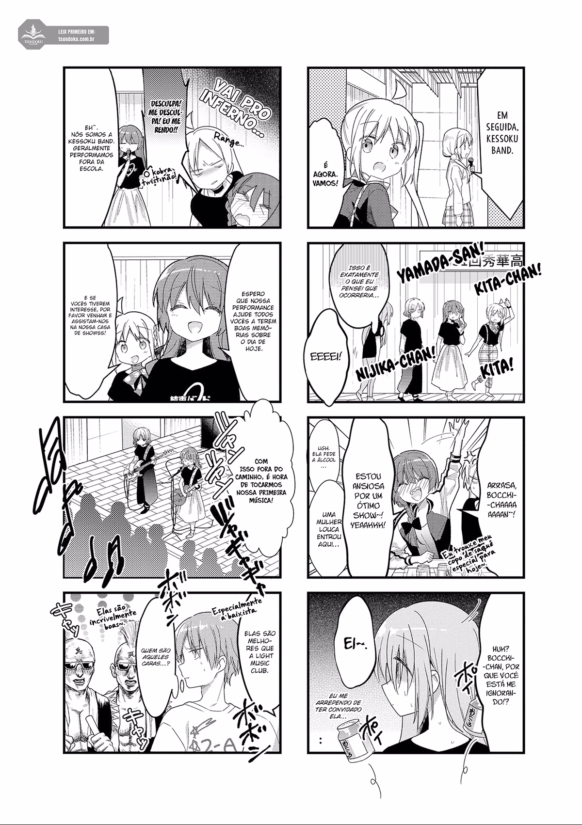 Bocchi the Rock!, capítulo 20, página 4