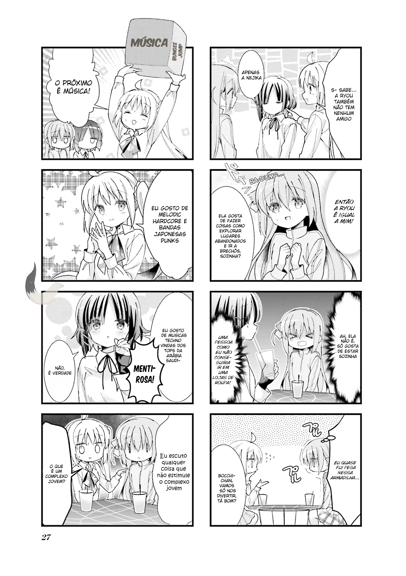 Bocchi the Rock!, capítulo 3, página 4