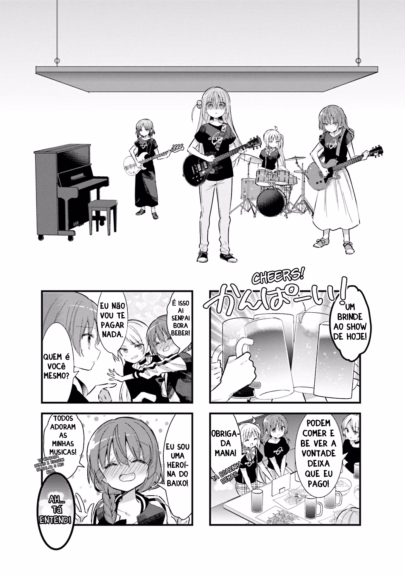Bocchi the Rock!, capítulo 13, página 3