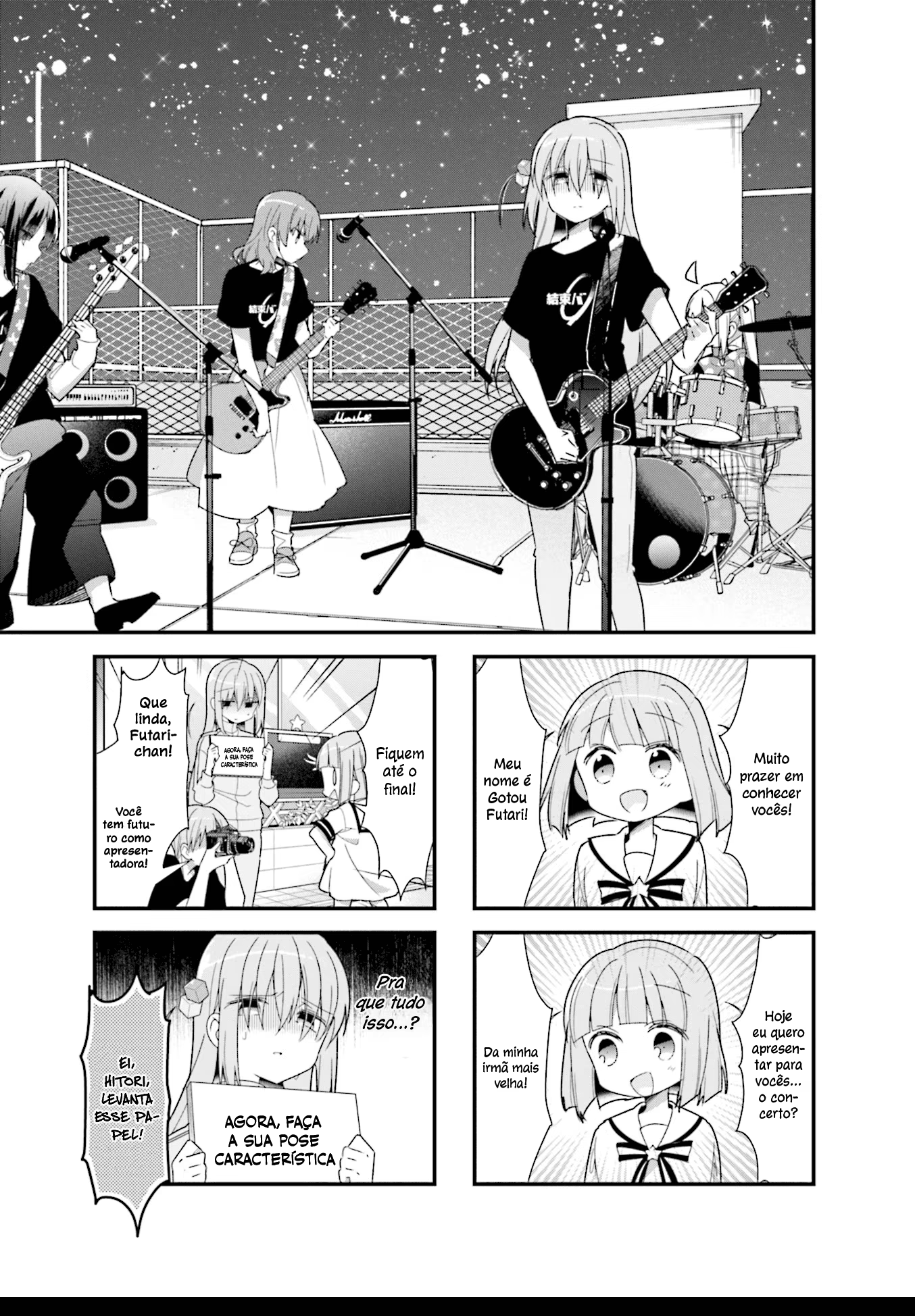 Bocchi the Rock!, capítulo 25, página 3