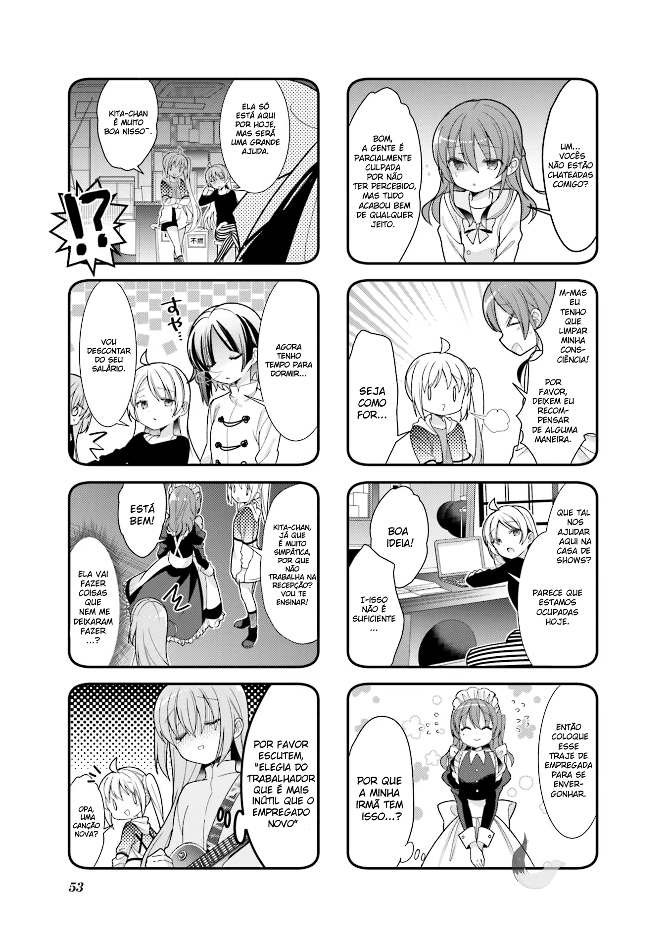 Bocchi the Rock!, capítulo 6, página 4