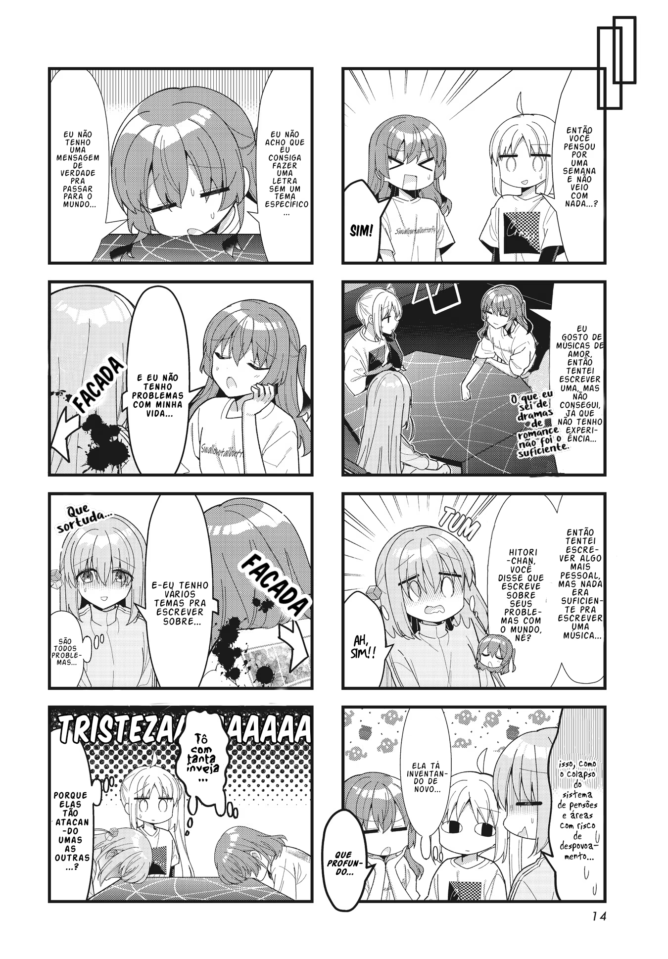 Bocchi the Rock!, capítulo 54, página 3