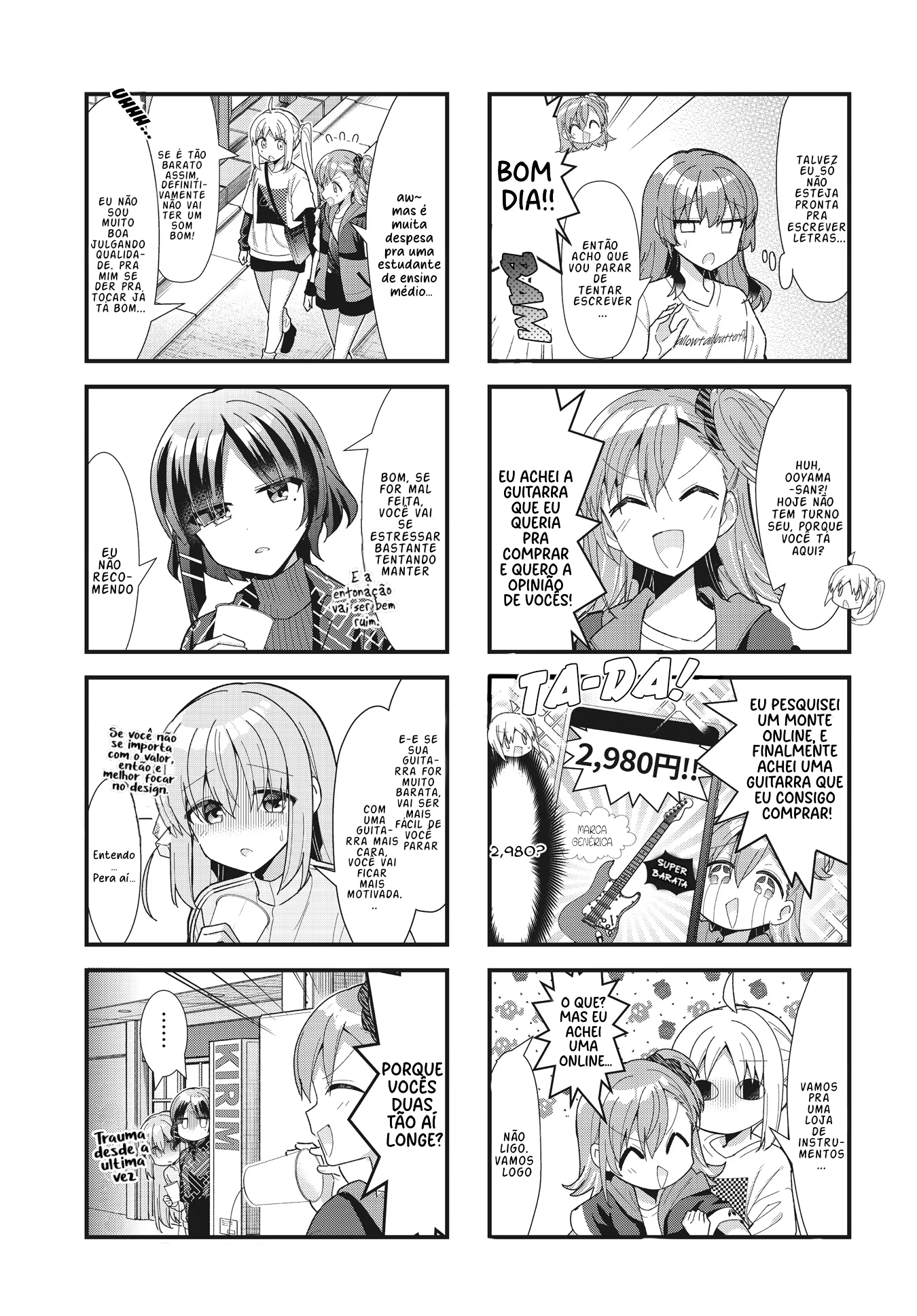 Bocchi the Rock!, capítulo 54, página 4