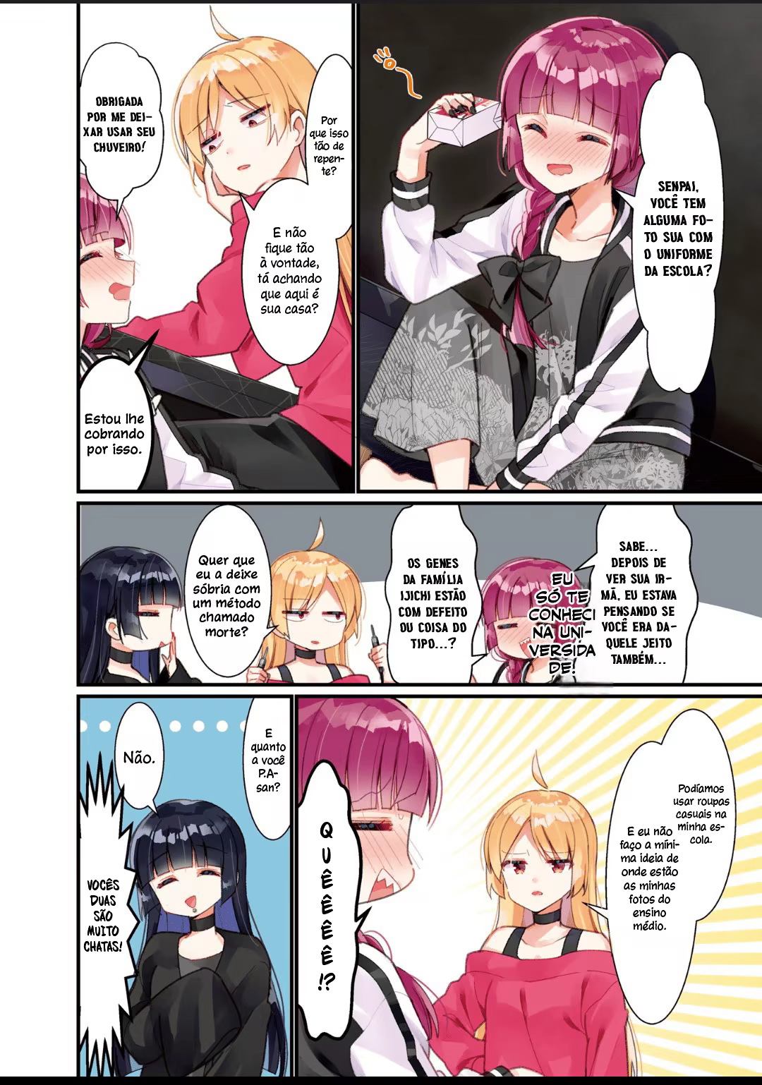 Bocchi the Rock!, capítulo 26, página 4