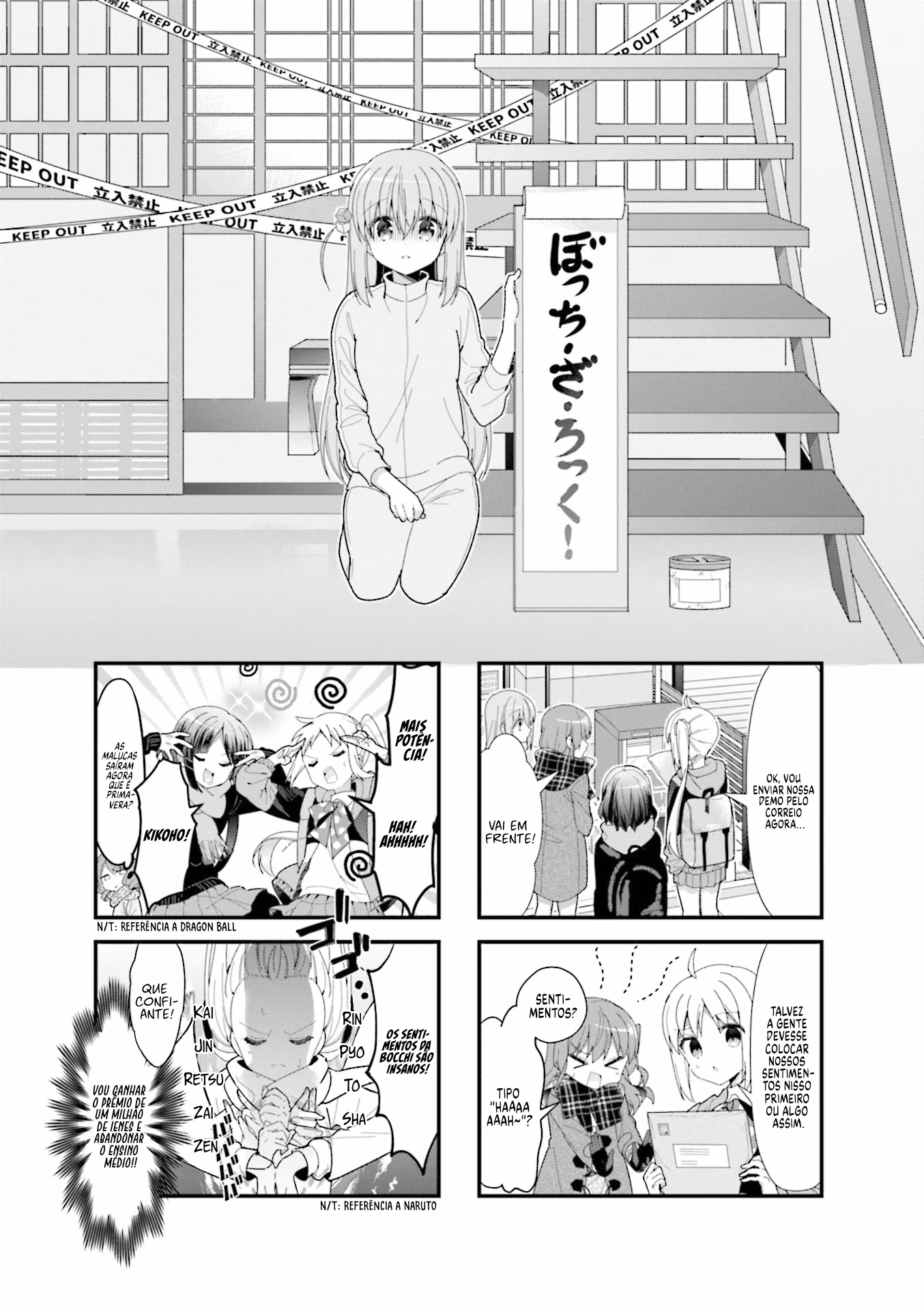 Bocchi the Rock!, capítulo 34, página 3