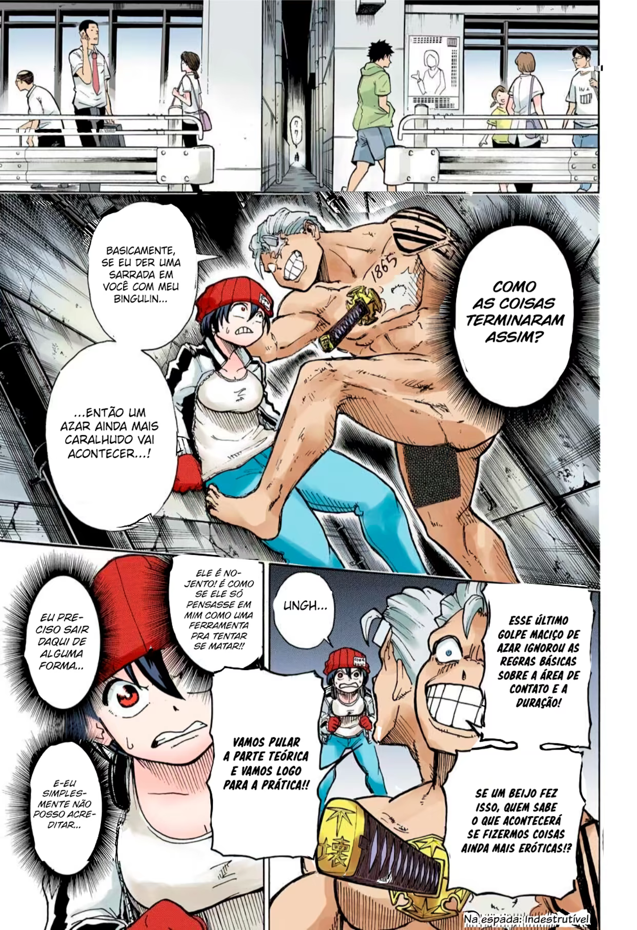 Undead Unluck (Official Colored), capítulo 2, página 3