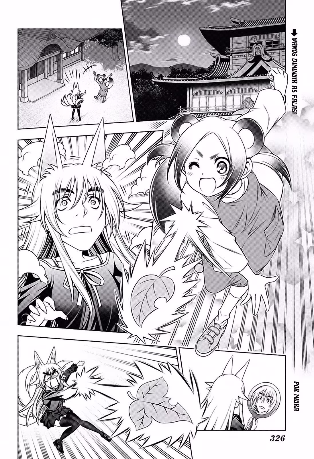 Yuragi-sou no Yuuna-san, capítulo 177, página 3