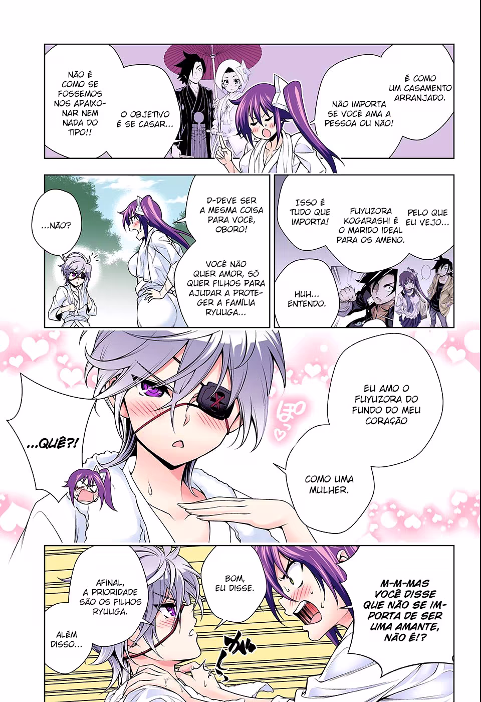 Yuragi-sou no Yuuna-san, capítulo 109, página 4