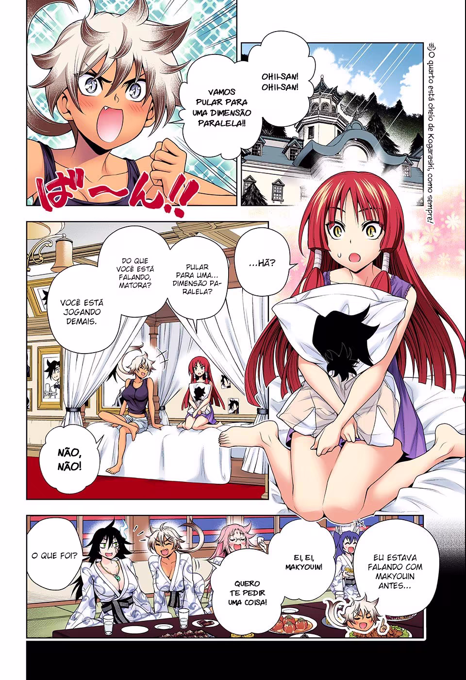 Yuragi-sou no Yuuna-san, capítulo 131, página 3