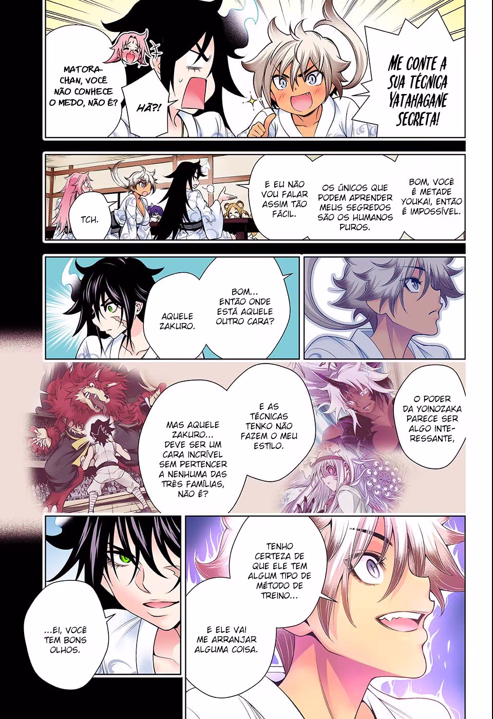 Yuragi-sou no Yuuna-san, capítulo 131, página 4