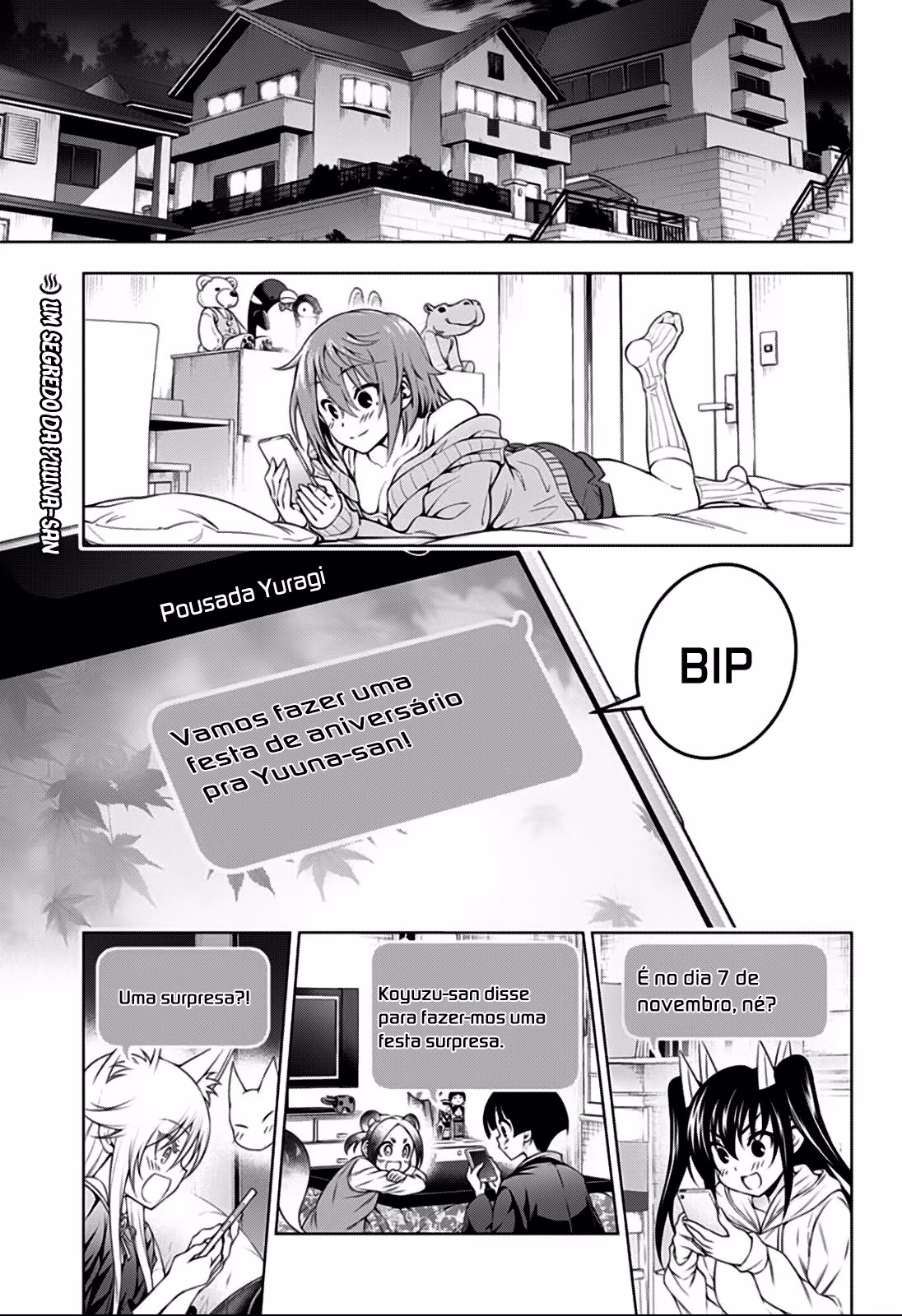 Yuragi-sou no Yuuna-san, capítulo 181, página 4