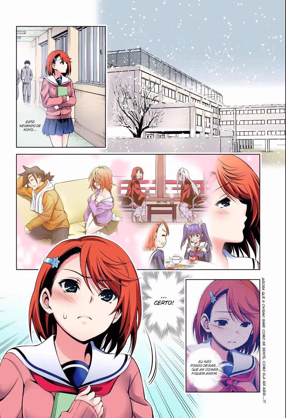 Yuragi-sou no Yuuna-san, capítulo 49, página 3