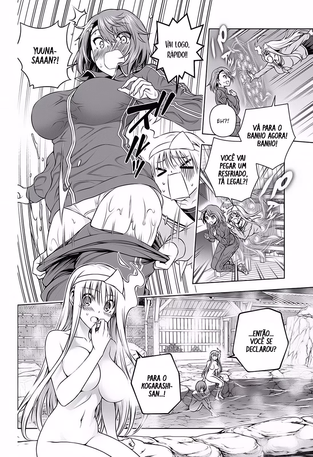 Yuragi-sou no Yuuna-san, capítulo 191, página 3