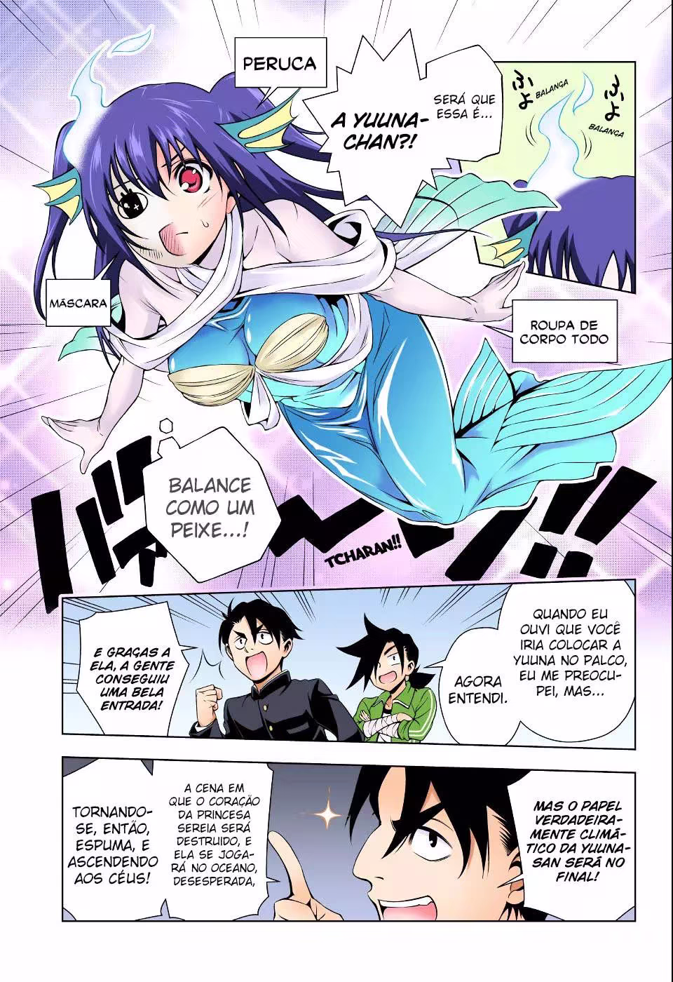 Yuragi-sou no Yuuna-san, capítulo 44, página 4