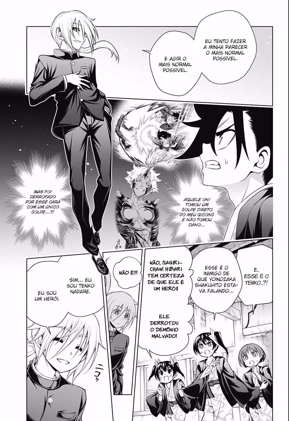 Yuragi-sou no Yuuna-san, capítulo 157, página 4