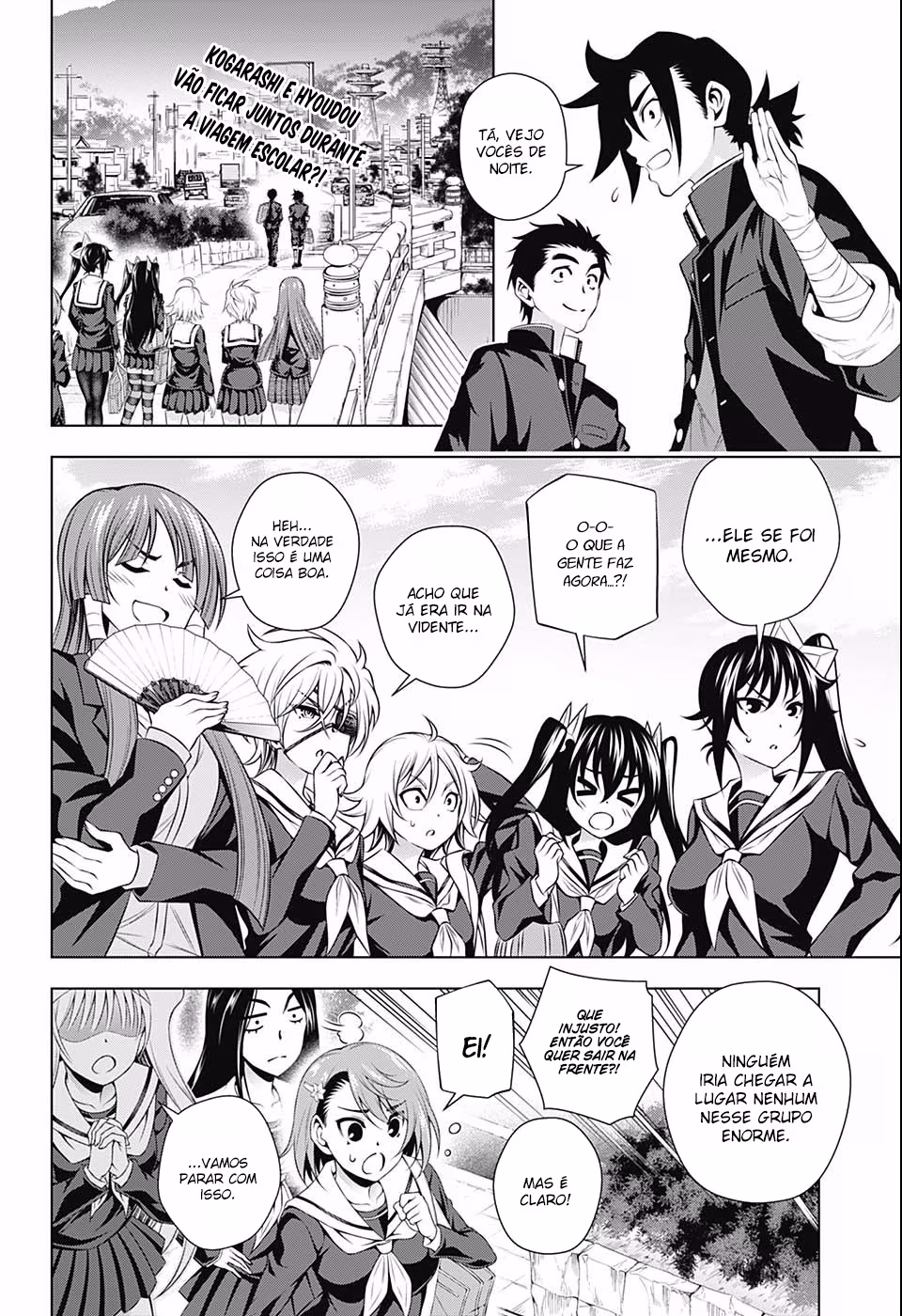 Yuragi-sou no Yuuna-san, capítulo 145, página 3