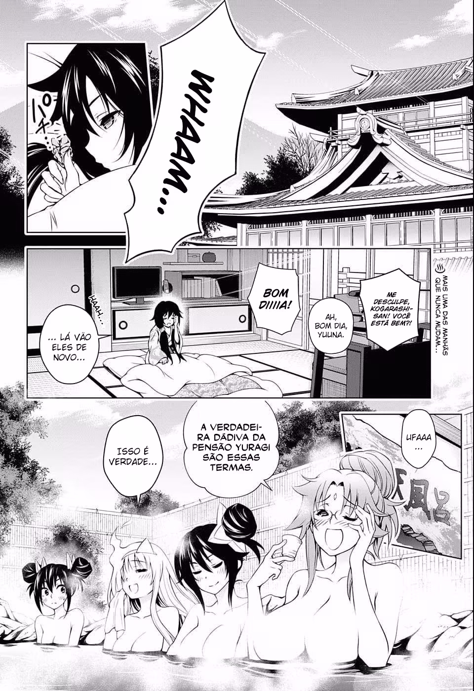 Yuragi-sou no Yuuna-san, capítulo 41, página 4